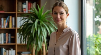 Ich bin Dr. Tanja Koch, Expertin für Migrationsforschung, 42 Jahre