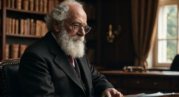 Ich bin Sigmund Freud, Vater der Psychoanalyse, 1856-1939