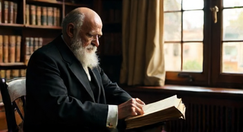 Ich bin Sigmund Freud (Vater der Psychoanalyse, 1856-1939)